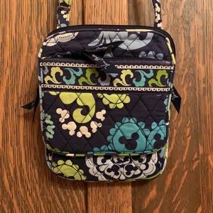 Vera Bradley Where’s Mickey blue crossbody bag